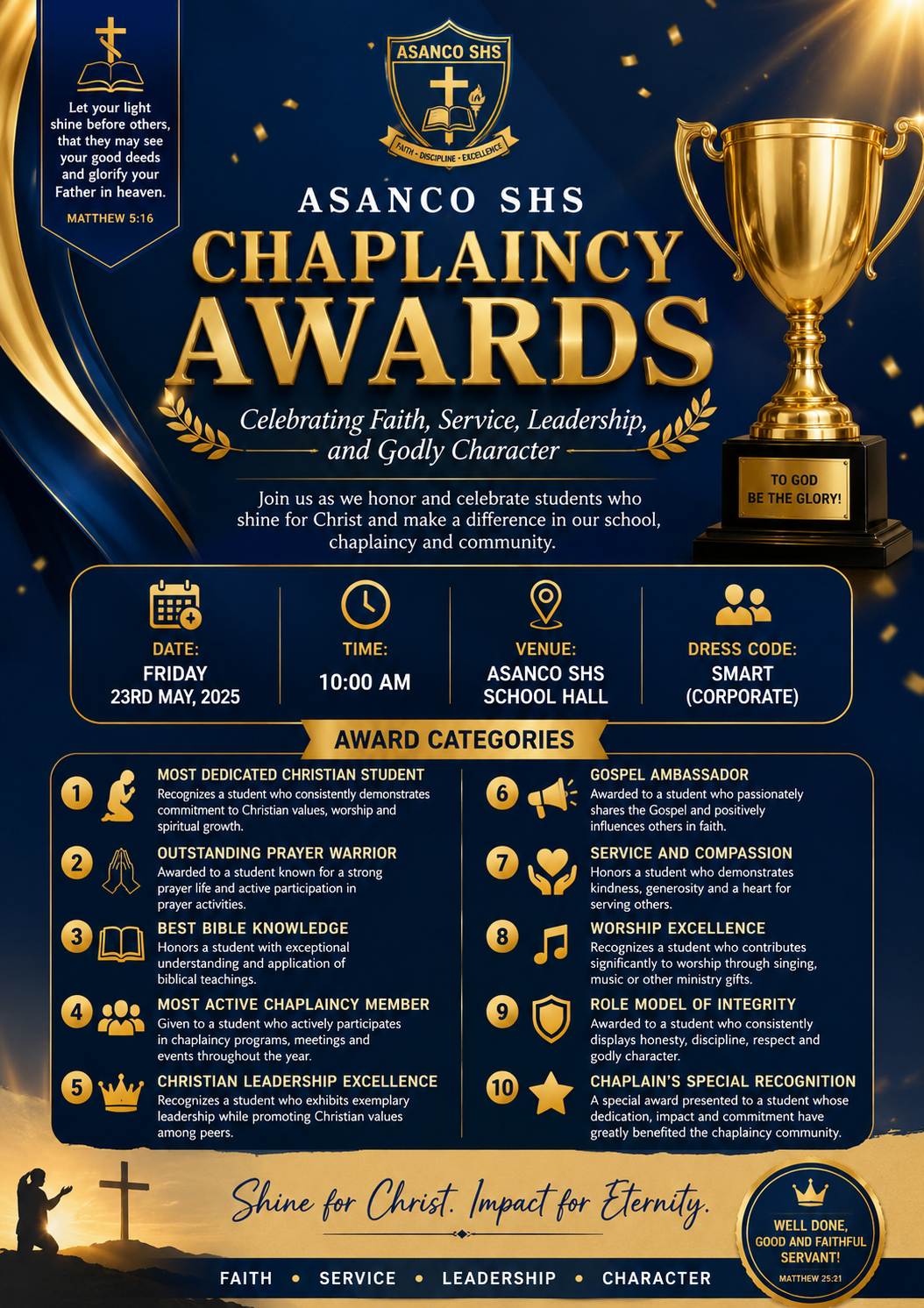 Asanco SHS Chaplaincy Awards